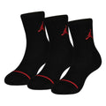 Sports Socks Jordan JUMPMAN ANKLE WJ0009 023 Black 3 pairs