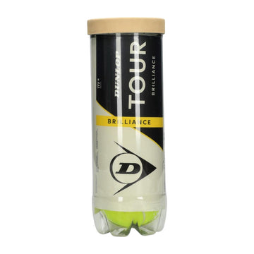 Palline da Tennis Dunlop D TB TOUR BRILLANCE 3 PET 601620 Giallo