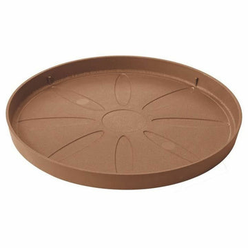 Piatto per Vaso Deroma Origen Terracotta Gres Rotondo Ø 70 cm