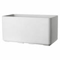 Vaso Autoirrigante Deroma Perla 78 x 38 x 39 cm Plastica Rettangolare Ø 78 cm