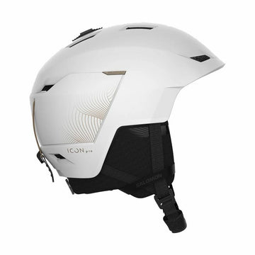 Casco da sci Salomon Icon Lt Pro Bianco Donna S 53-56 cm