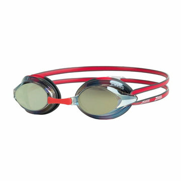 Occhialini da Nuoto Zoggs Racer Titanium Rosso Taglia unica