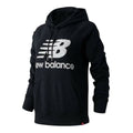 Felpa con Cappuccio Donna New Balance Essentials Nero