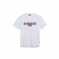 Maglia a Maniche Corte Uomo Napapijri S-Aylmer Bianco