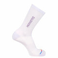 Calzini Sportivi Salomon 365 Crew Cosmic Sky Bianco Trail