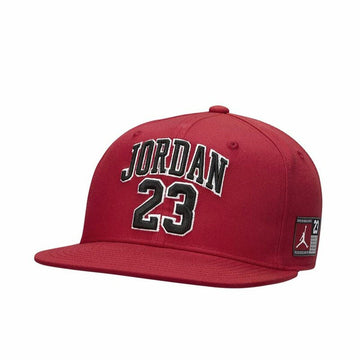 Cappellino per Bambini Jordan Jersey Flat brim Rosso (Taglia unica)