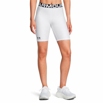 Pantaloni Corti Sportivi da Uomo Under Armour Hg 8In Bianco