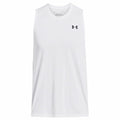 Maglia Smanicata da Uomo Under Armour Tech Tank Bianco