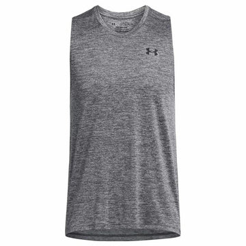 Maglia Smanicata da Uomo Under Armour Tech Tank Grigio scuro