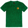 Child's Short Sleeve T-Shirt Jordan JDB FUEL UP COOL DOWN DROPS SS 95D151 E1P Green