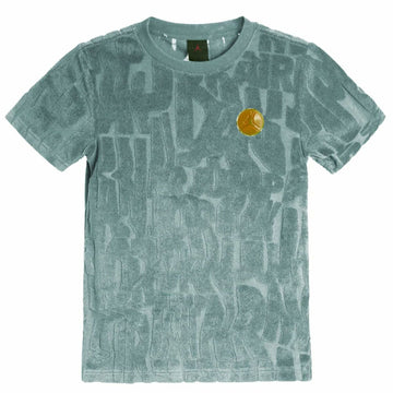Maglia a Maniche Corte per Bambini Jordan JDB FUEL UP COOL DOWN DROPS SS 95D151 G7H Grigio