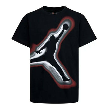 Maglia a Maniche Corte per Bambini Jordan JDB AIR HEATMAP JUMPMAN HBR SS 95D238 023 Nero