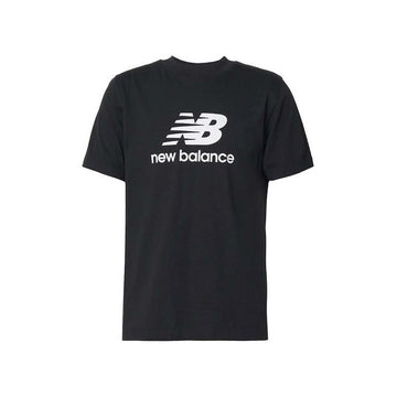 Maglia a Maniche Corte Uomo New Balance SE LOG SS MT41502 BK Nero
