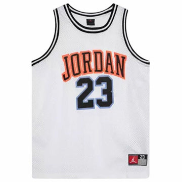 Maglia da basket Jordan Bianco