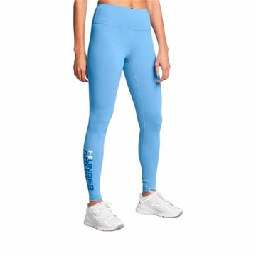 Leggings Sportivo da Donna Under Armour Campus Graphic Azzurro Indaco