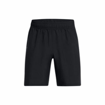 Pantaloni Corti Sportivi da Uomo Under Armour Wordmark Nero