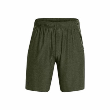 Pantaloni Corti Sportivi da Uomo Under Armour Tech Vent Oliva