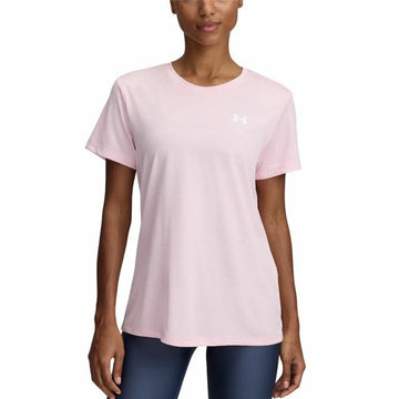 Maglia a Maniche Corte Uomo Under Armour Tech Rosa
