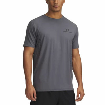 Maglia a Maniche Corte Uomo Under Armour Grigio scuro