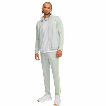 Tuta per Adulti Under Armour Rival Knit Verde Chiaro Uomo