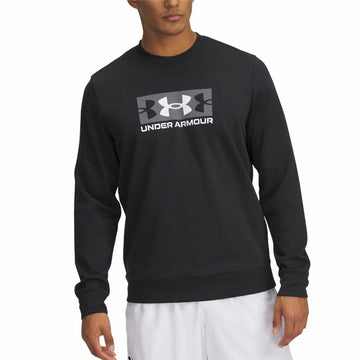 Felpa senza Cappuccio Uomo Under Armour Rival Terry Logo Crew