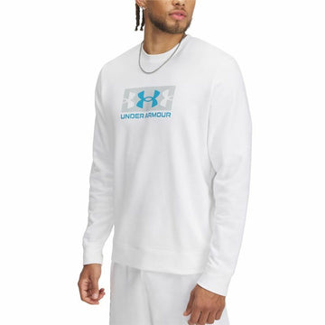 Felpa senza Cappuccio Uomo Under Armour Rival Terry Logo Crew