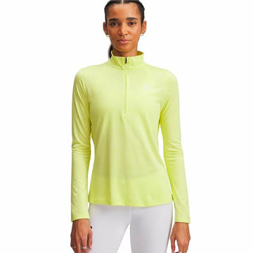 Maglia a maniche lunghe da donna Under Armour Tech 1/2 Zip Giallo