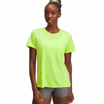 Maglia a Maniche Corte Uomo Under Armour Tech Giallo