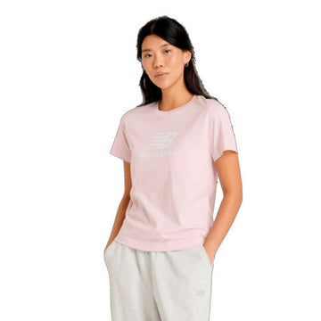 Maglia a Maniche Corte Donna New Balance SE JR LOGO TEE WT41502 RSG Rosa