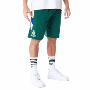 Pantaloncino Sportivo New Era NBA Milwaukee Bucks Verde
