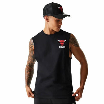 Canotta Uomo New Era  Chicago Bulls  Nero
