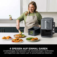 Friggitrice ad Aria NINJA SL400EU 9,5 L Grigio - Augustea Shop