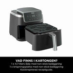 Friggitrice ad Aria NINJA AF140EU Nero 1750 W 4,7 L