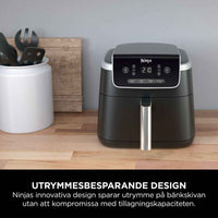 Friggitrice ad Aria NINJA AF140EU Nero 1750 W 4,7 L