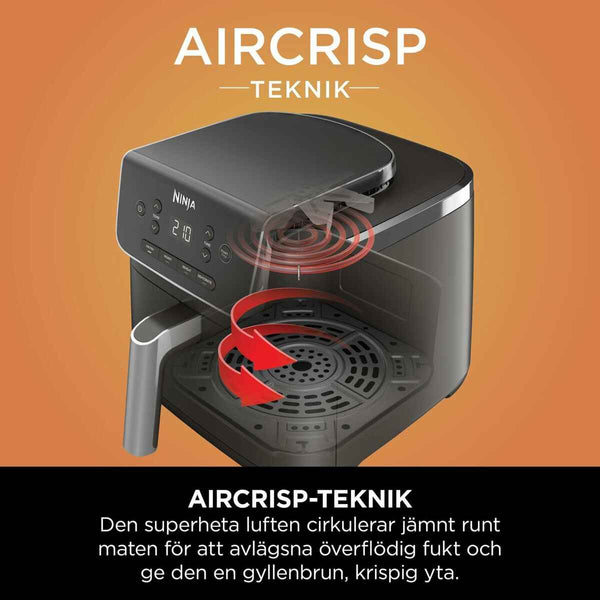 Friggitrice ad Aria NINJA AF140EU Nero 1750 W 4,7 L