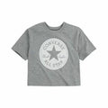 Child's Short Sleeve T-Shirt Converse SIG CHUCK PATCH BOXY TEE Grey
