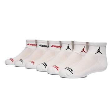Pacco di calzini Jordan JHB JORDAN LEGEND ANKLE BJ0342 001 Bianco Per bambini 6 Pezzi
