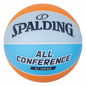 Pallone da Basket Spalding 84629Z Multicolore 7 Sintetico