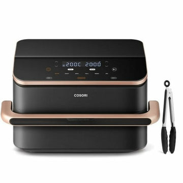 Air Fryer Cosori Cosori Dual Basket Twinfry Chef Edition 10 L Black Silver Metallic 2800 W