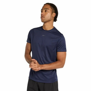 Maglia a Maniche Corte Uomo Reebok Id Train Ss Tech Blu Marino