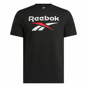 Maglia a Maniche Corte Uomo Reebok Identity Big Nero