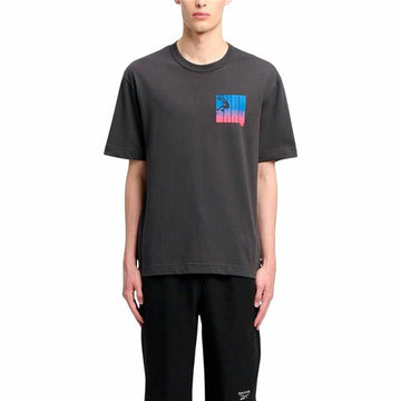 Maglia a Maniche Corte Uomo Reebok Gs Hs Shaq Silo Logo Nero