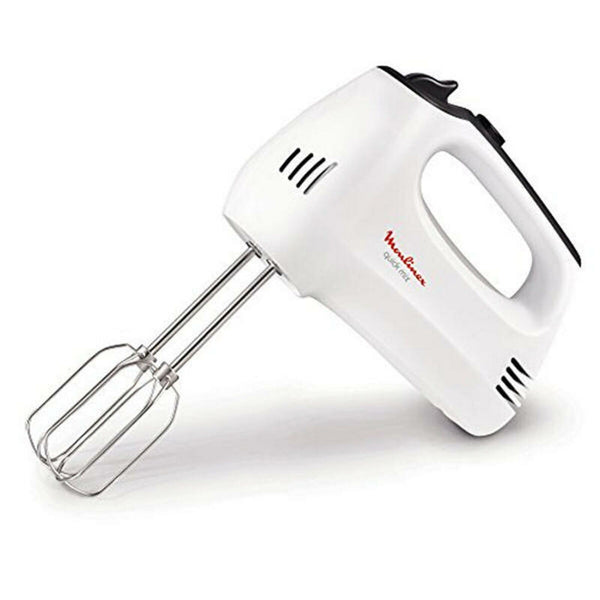 Sbattitore Moulinex HM3101 Bianco 300 W - Potente e Versatile per Cucina e Casa - Augustea Shop