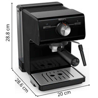 Caffettiera Express a Leva Krups Authentic XP381810 Nero 1100 W