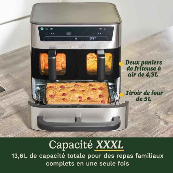 Friggitrice Cuisinart Nero 2400 W