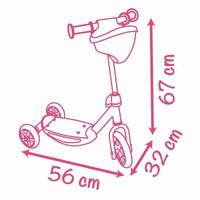 Monopattino Smoby Rosa