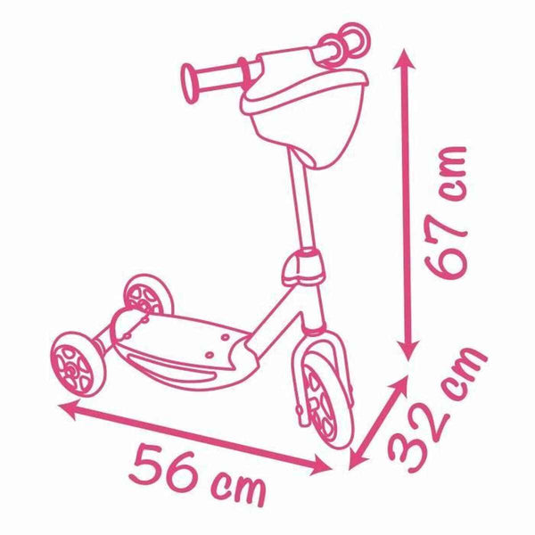 Monopattino Smoby Rosa