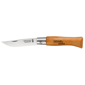 Pocketknife Opinel Nº4 Carbon steel beech wood 5 cm