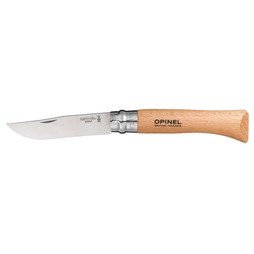 Pocketknife Opinel Nº10 Stainless steel beech wood 10 cm