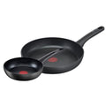 Set di padelle Tefal G26890 Nero Alluminio (2 Unità)